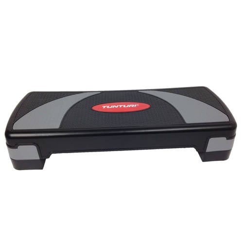 Tunturi Aerobic Step Compact - Fitness step verstelbaar - Aerobics stepper - Zwart afbeelding