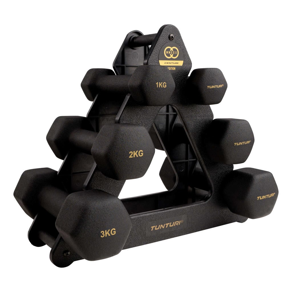 Tunturi dumbbellset Centuri Neopreen