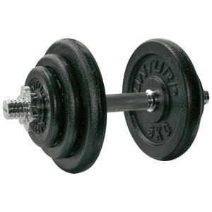 dumbbellset gietijzer max. 20 kg