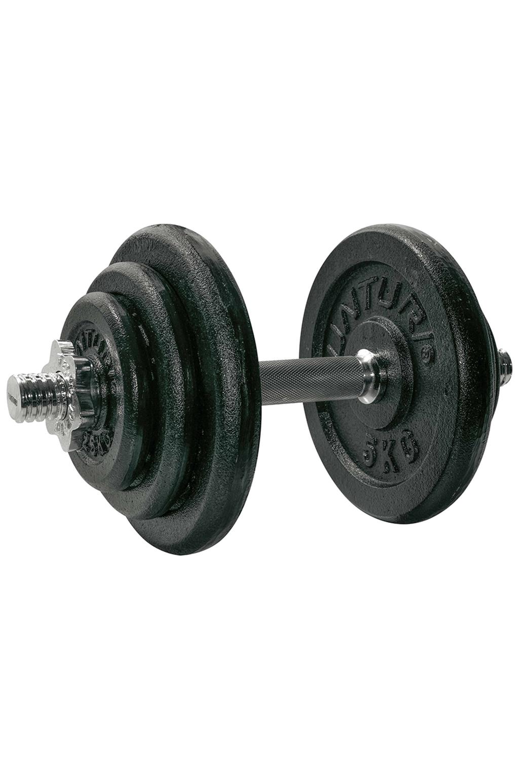 Tunturi dumbbellset gietijzer max. 20 kg