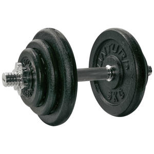 dumbbellset gietijzer max. 20 kg