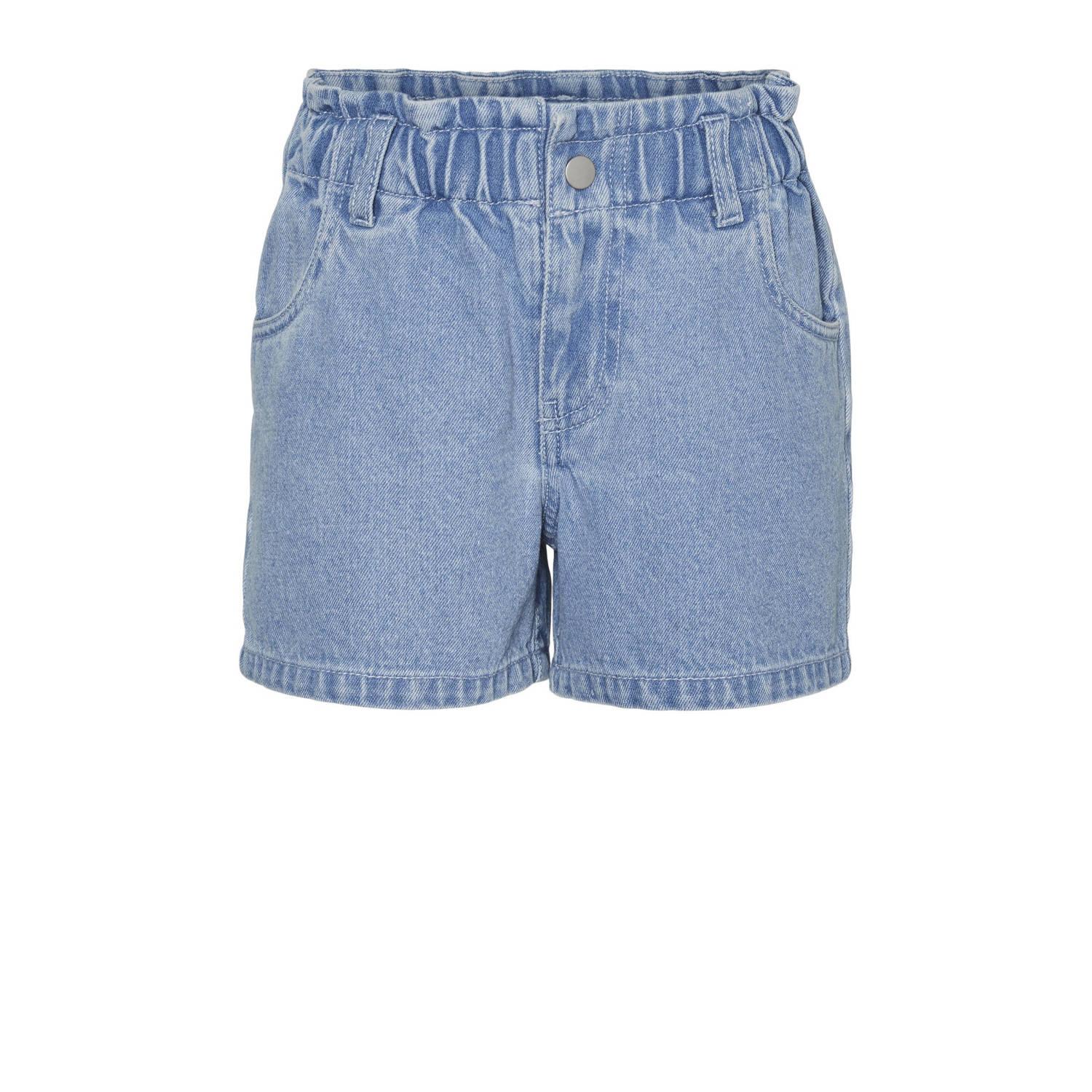 VERO MODA GIRL high waist denim short VMMARIE light blue denim