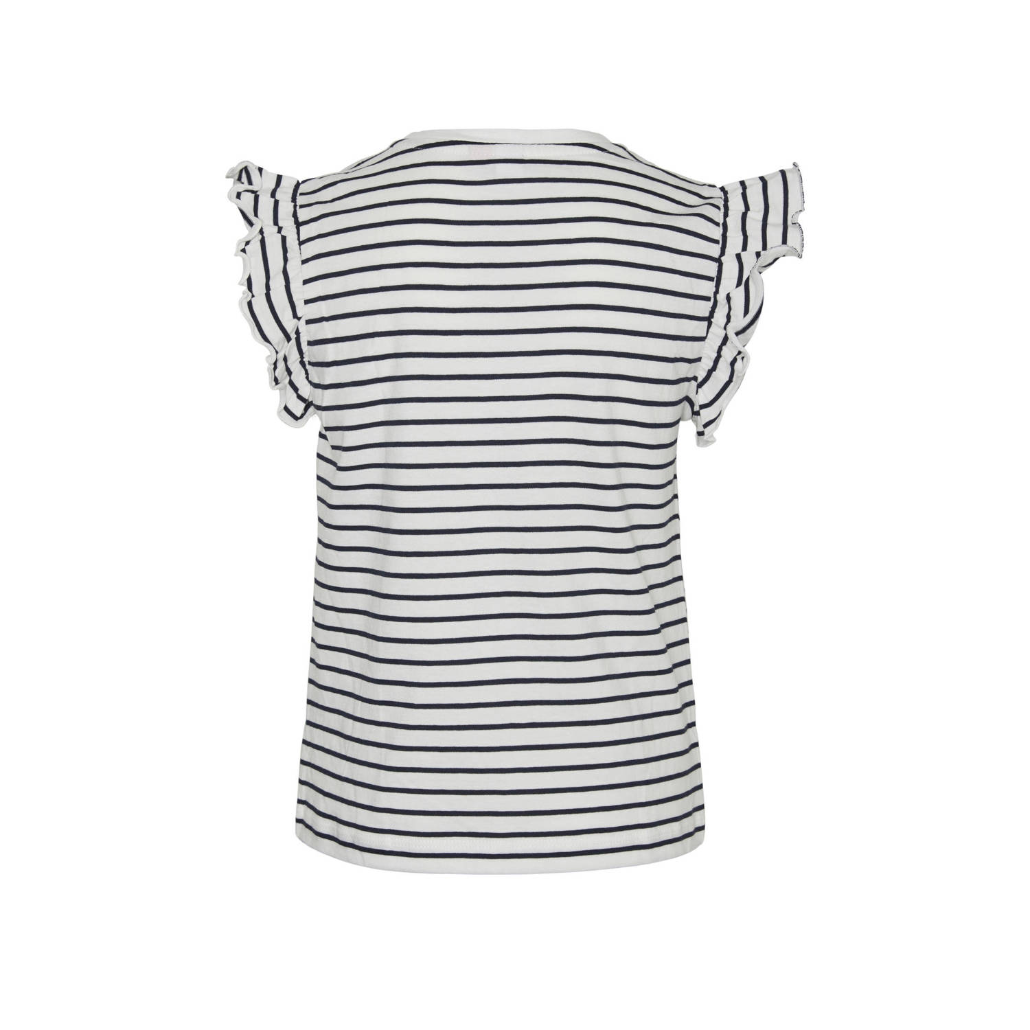 VERO MODA GIRL gestreept T-shirt VMLEILA FRANCIS donkerblauw wit