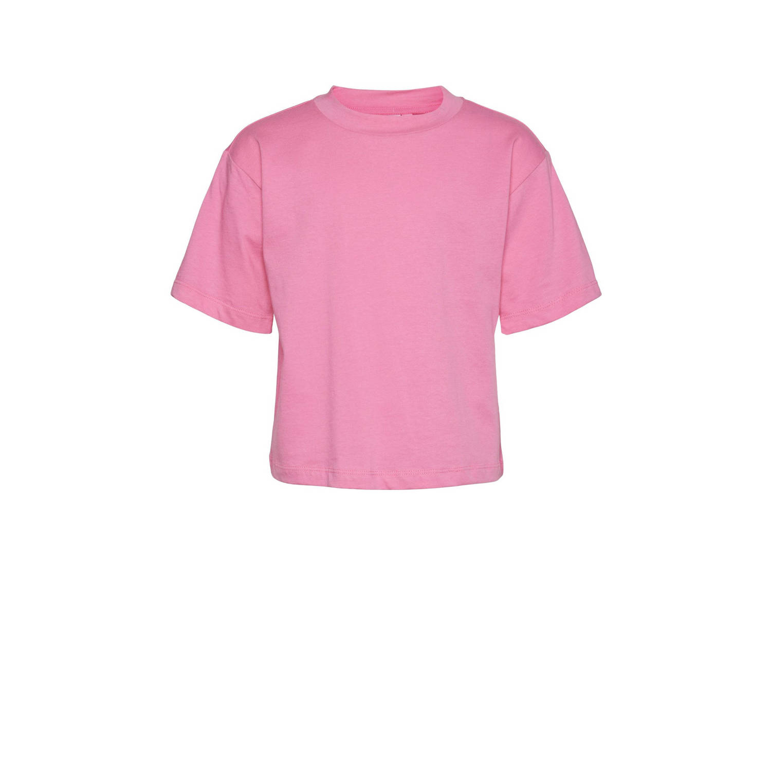 VERO MODA GIRL T-shirt VMCHERRY met backprint felroze Meisjes Katoen Ronde hals 122 128