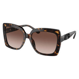 zonnebril Nice met tortoise print donkerbruin