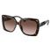 Michael Kors zonnebril Nice met tortoise print donkerbruin