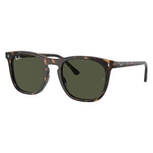 zonnebril 0RB2210 met tortoise print donkerbruin