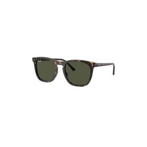 zonnebril 0RB2210 met tortoise print donkerbruin