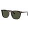 Ray-Ban zonnebril 0RB2210 met tortoise print donkerbruin