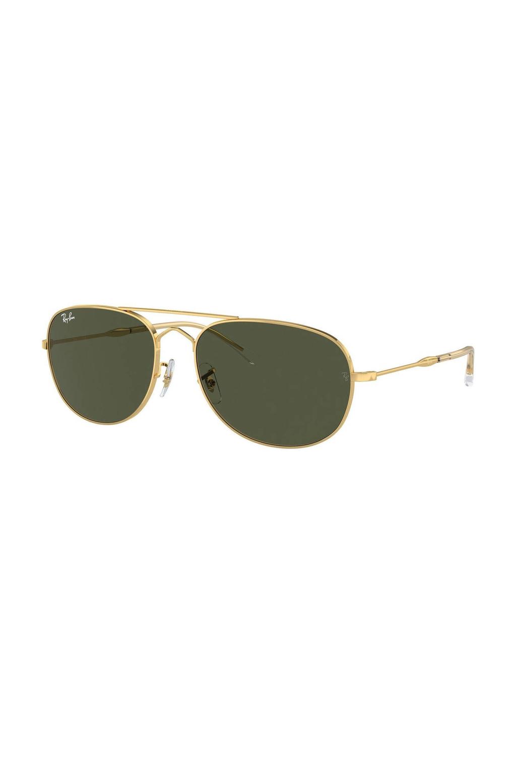 Ray-Ban zonnebril Bain Bridge goudkleurig