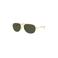 Ray-Ban zonnebril Bain Bridge goudkleurig