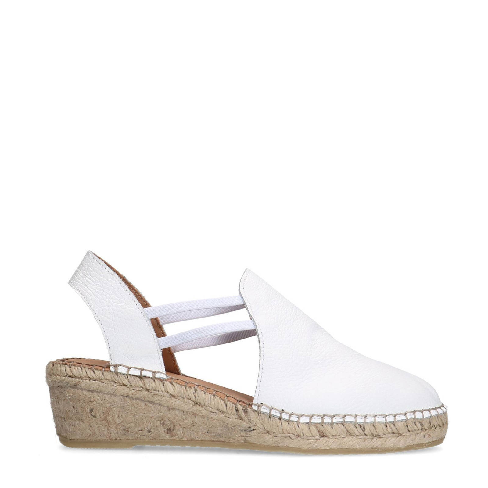 Witte espadrilles online sleehak