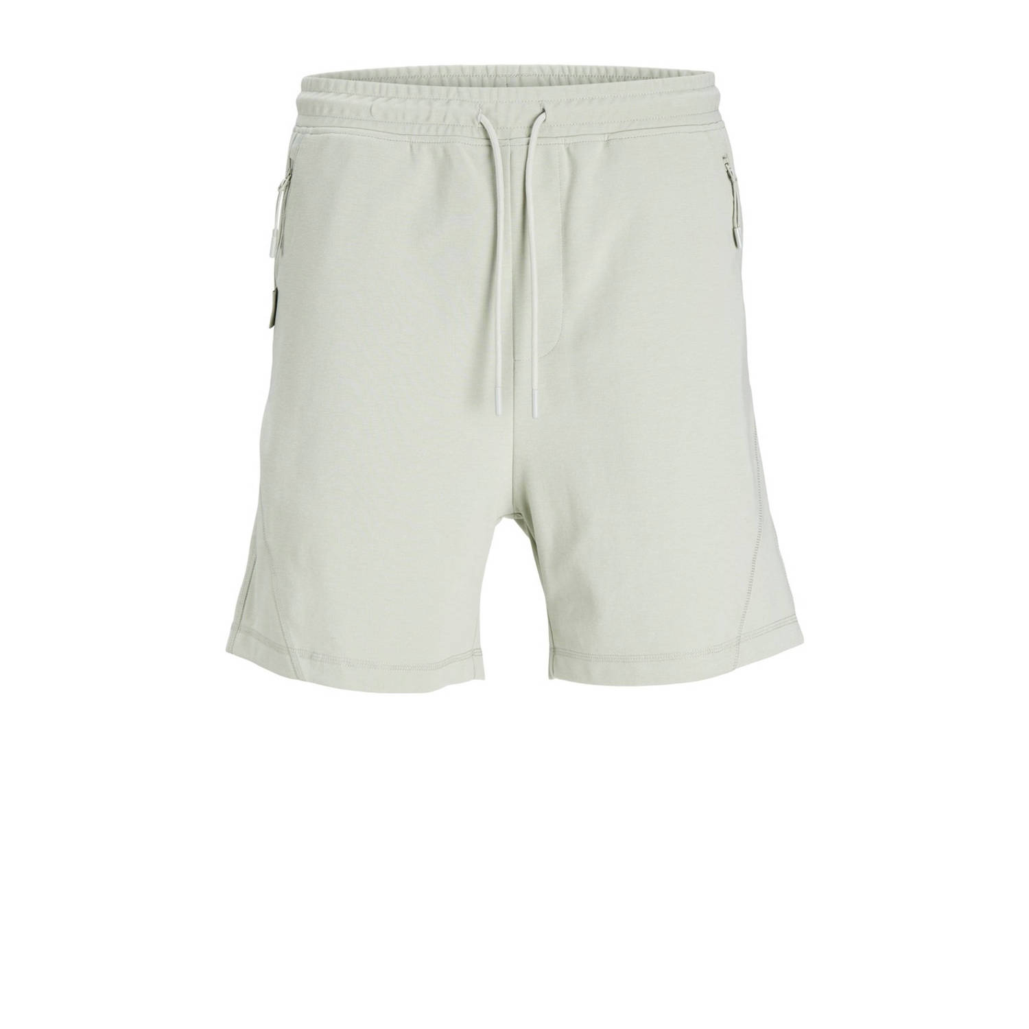 Jack & jones JUNIOR sweatshort JPSTENCLOUD saliegroen Korte broek Effen 140