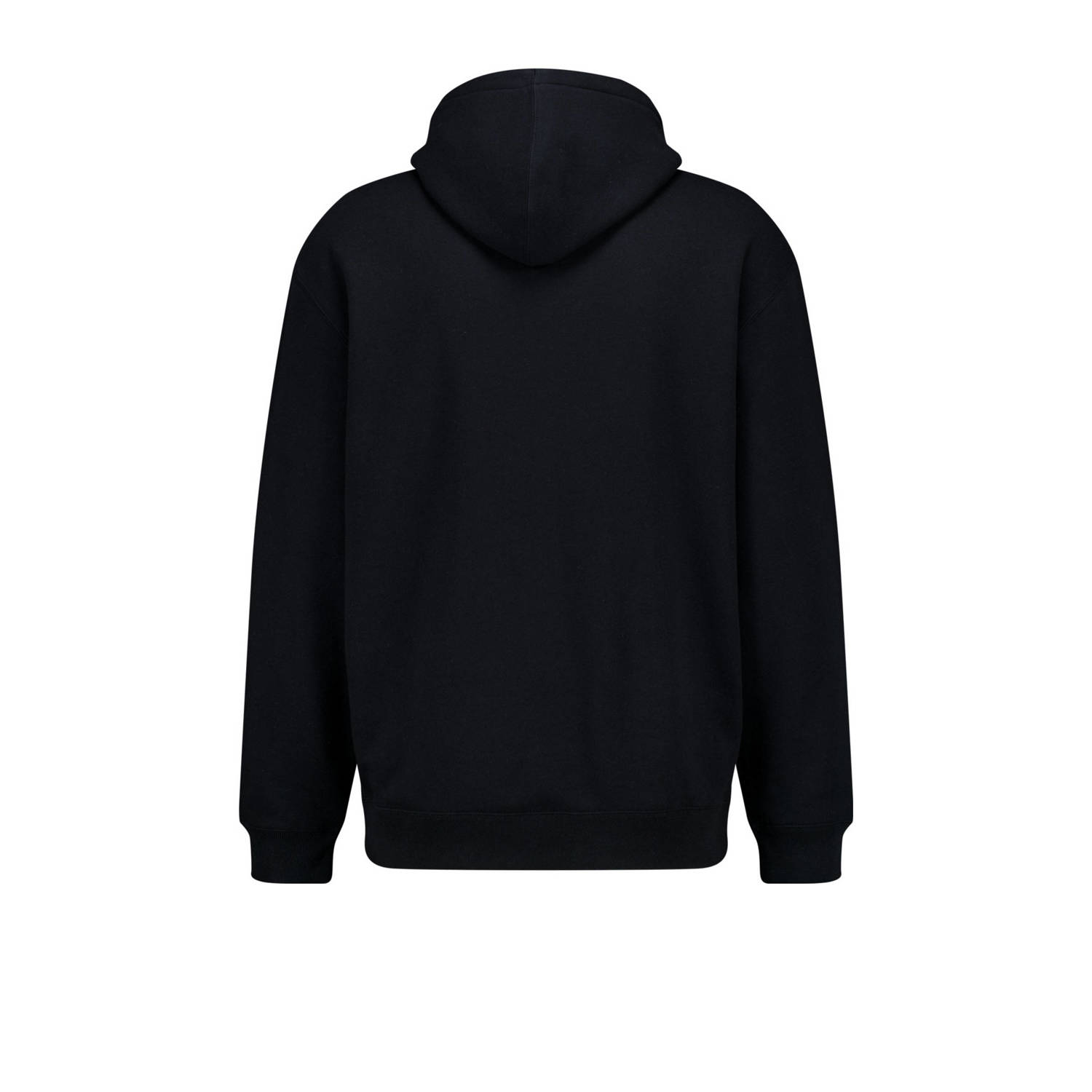 America Today hoodie met logo zwart