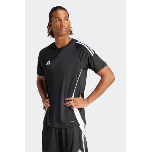 adidas Performance Senior voetbalshirt Tiro 24 zwart/wit afbeelding