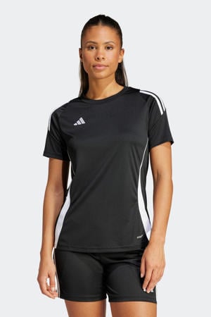 senior voetbalshirt Tiro 24 zwart/wit
