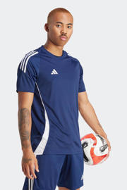 thumbnail: adidas Performance Senior  voetbalshirt Tiro donkerblauw/wit