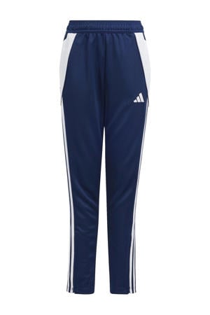 Junior trainingsbroek Tiro 24 donkerblauw