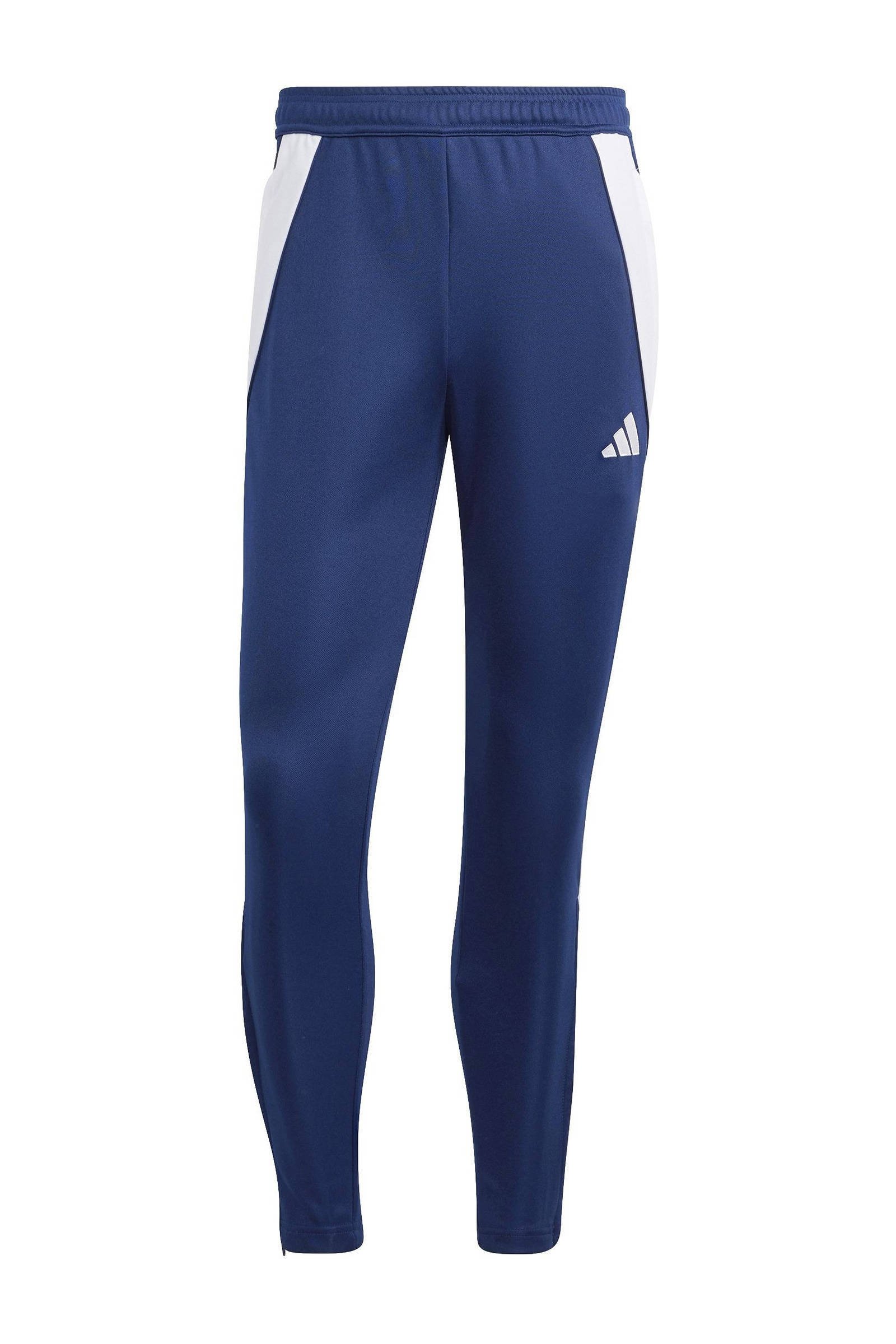 adidas Performance Senior trainingsbroek TIRO 24 donkerblauw wit wehkamp