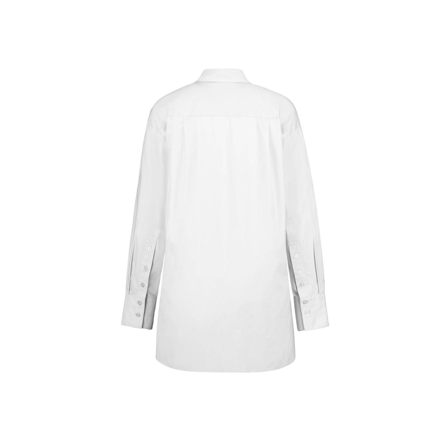 Expresso poplin blouse oversized wit