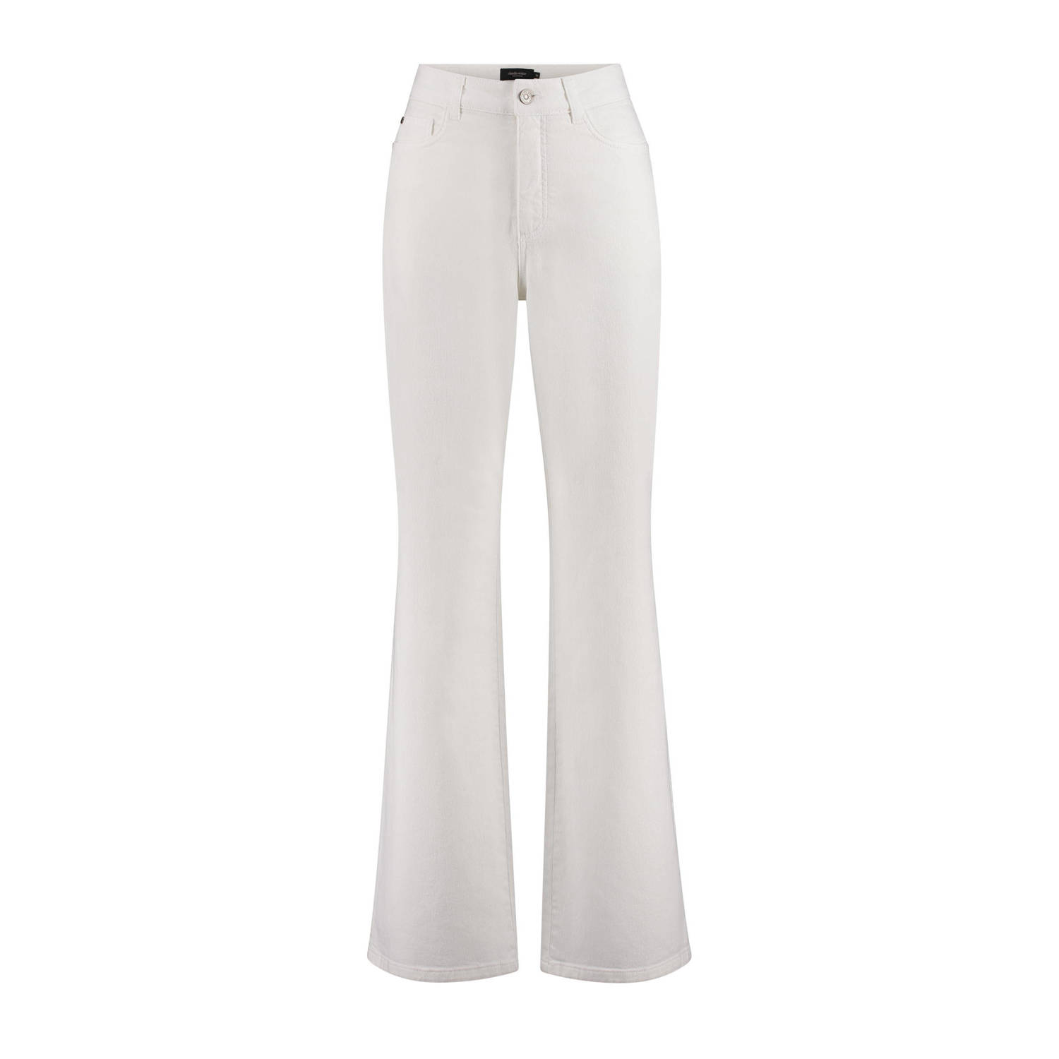 Claudia Sträter wide leg broek wit