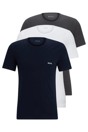 ondershirt (set van 3) wit/grijs/zwart