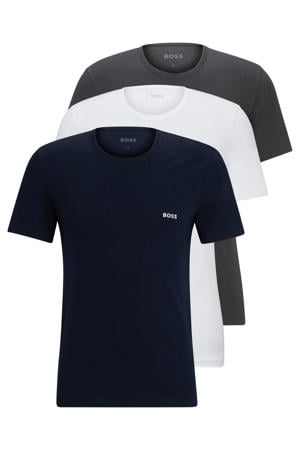 ondershirt (set van 3) wit/grijs/zwart