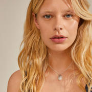 thumbnail: PILGRIM silver plated ketting Sun
