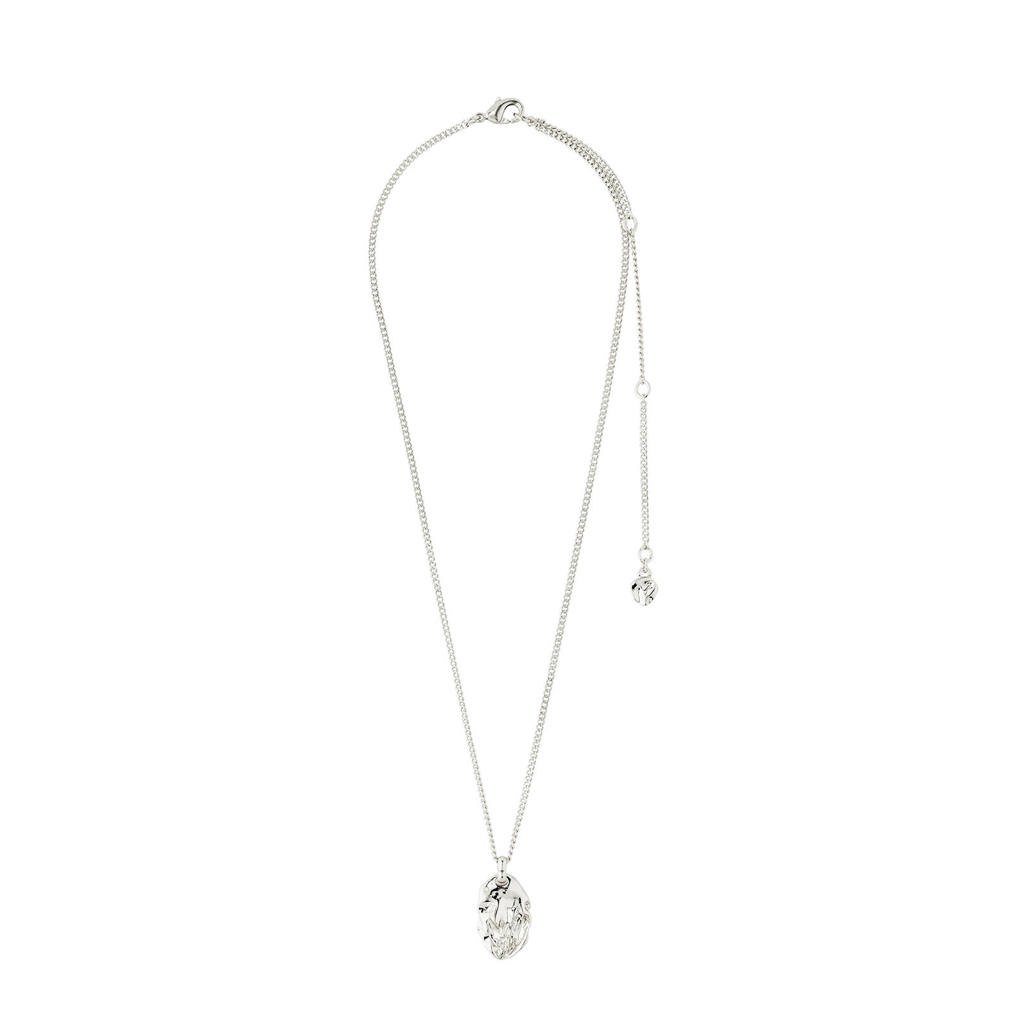 PILGRIM silver plated ketting Sun