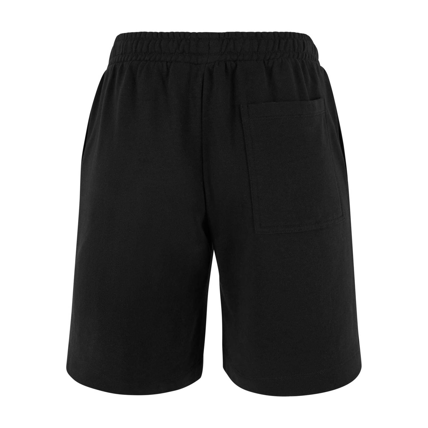 Urban Classics Curvy high waist regular fit short zwart