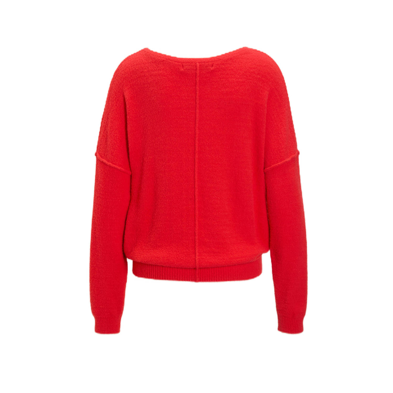 anytime gebreide trui rood