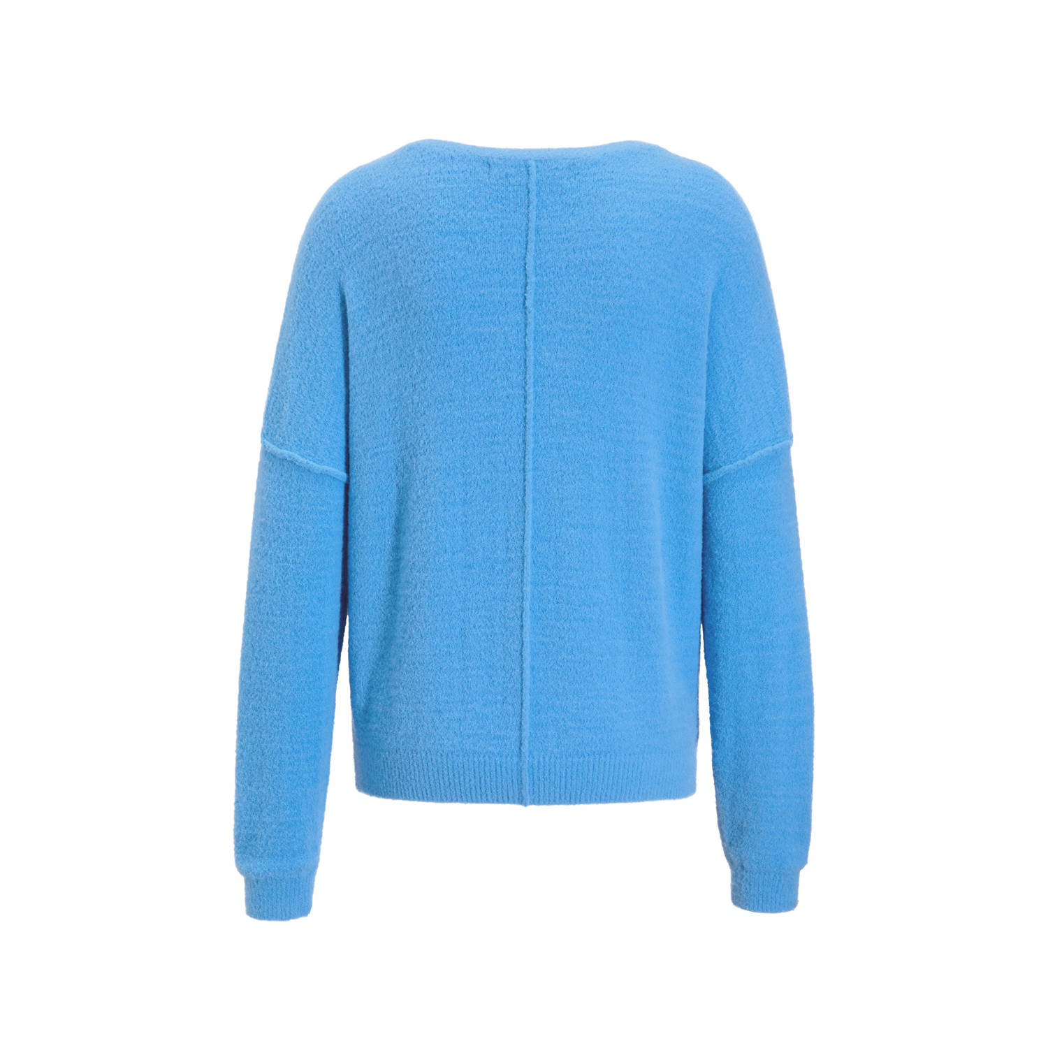 anytime gebreide trui blauw
