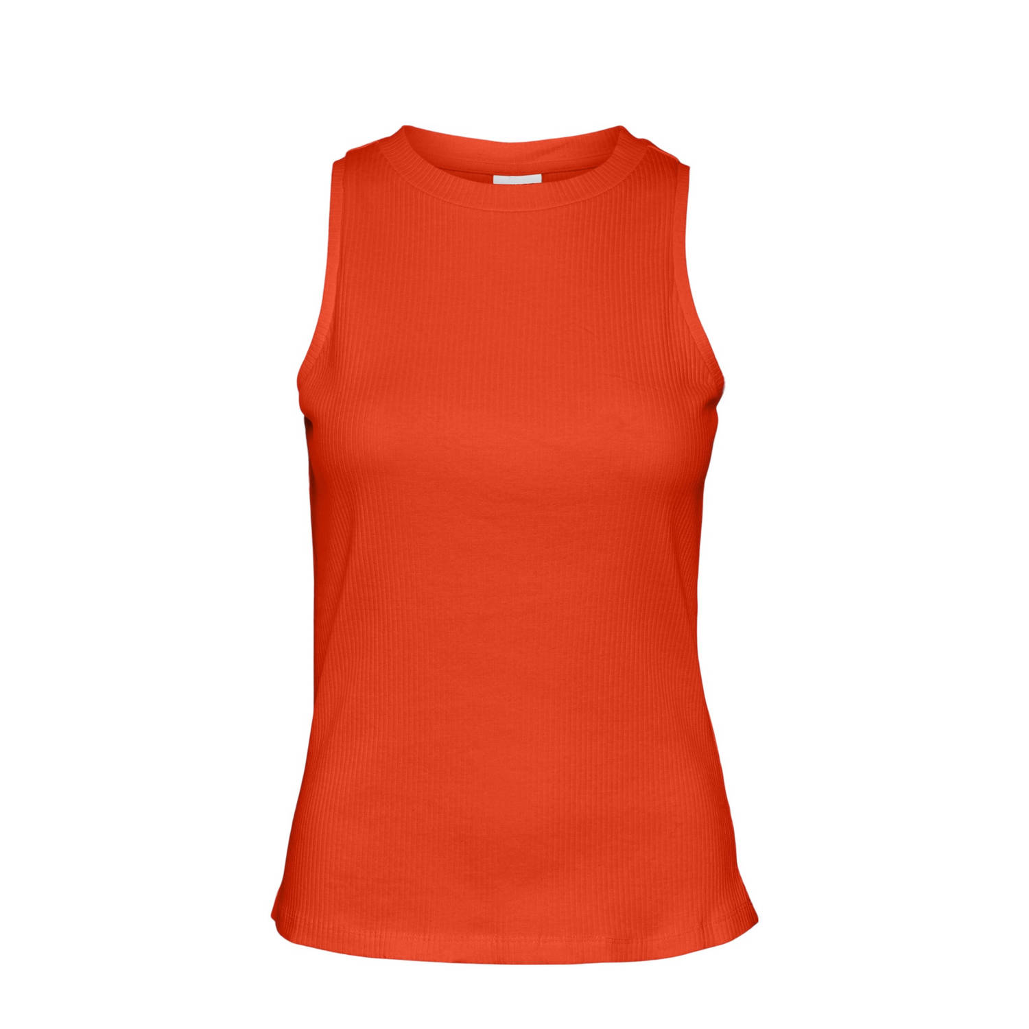 VERO MODA AWARE by ribgebreide top VMLAVENDER oranje