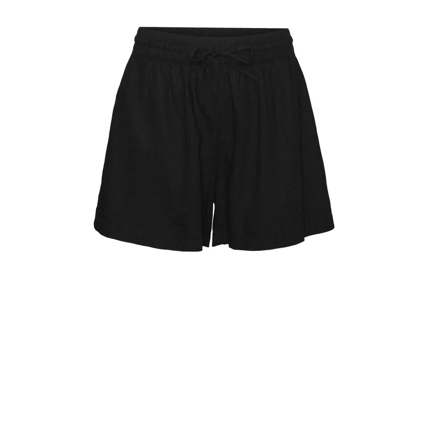 VERO MODA relaxed short VMLINN zwart