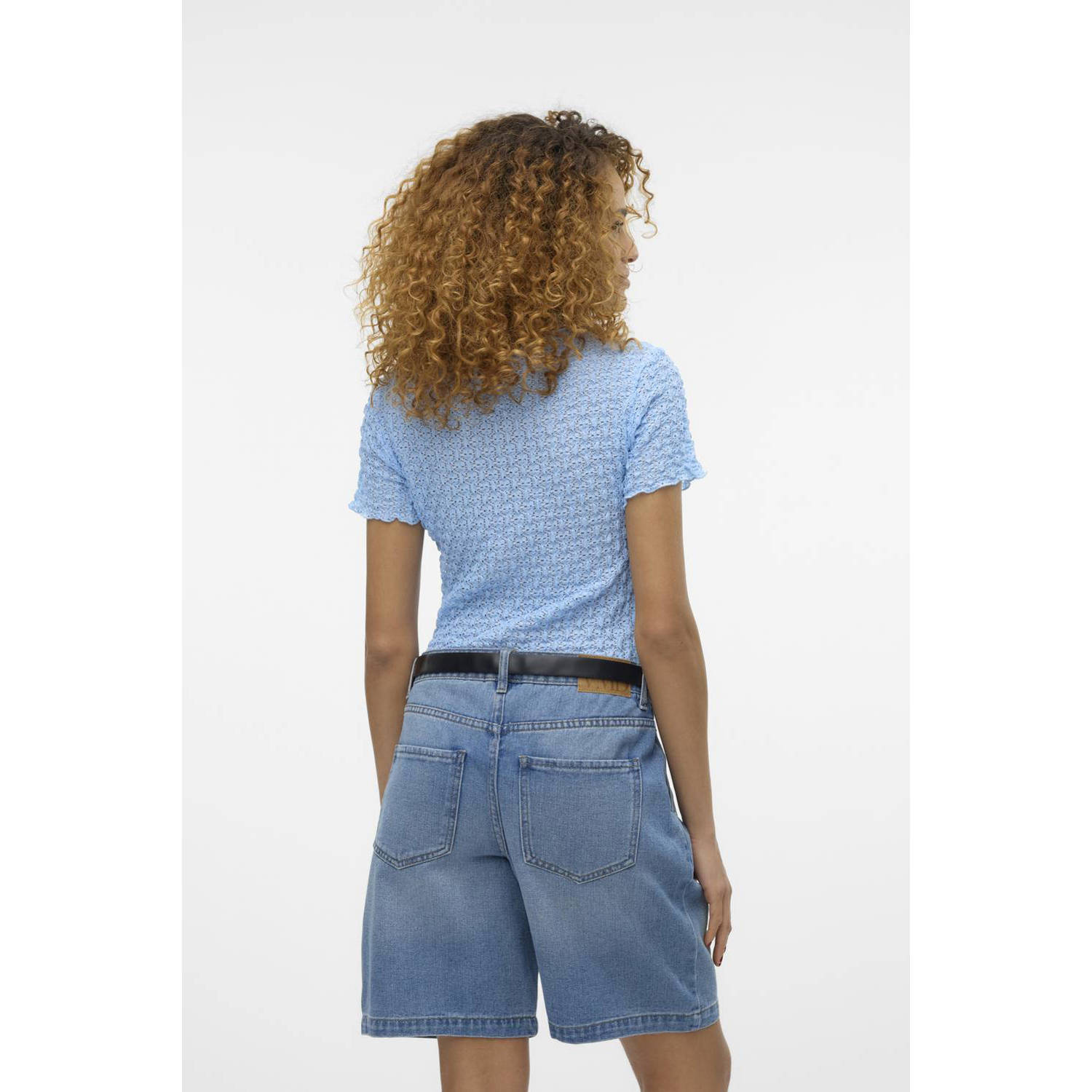 VERO MODA AWARE by top VMSHELBY lichtblauw