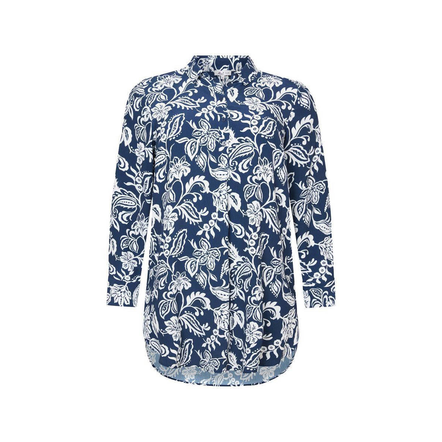 Miss Etam blouse met all over print