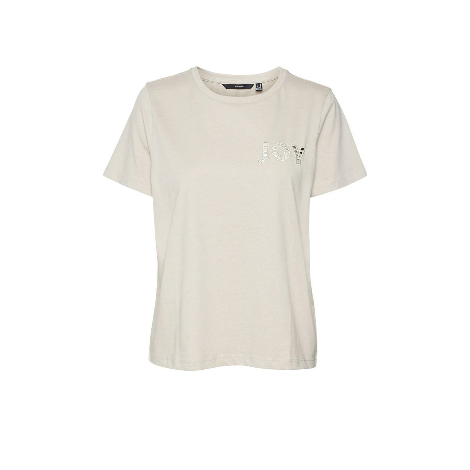 Vero Moda Francis T-Shirt Beige Dames