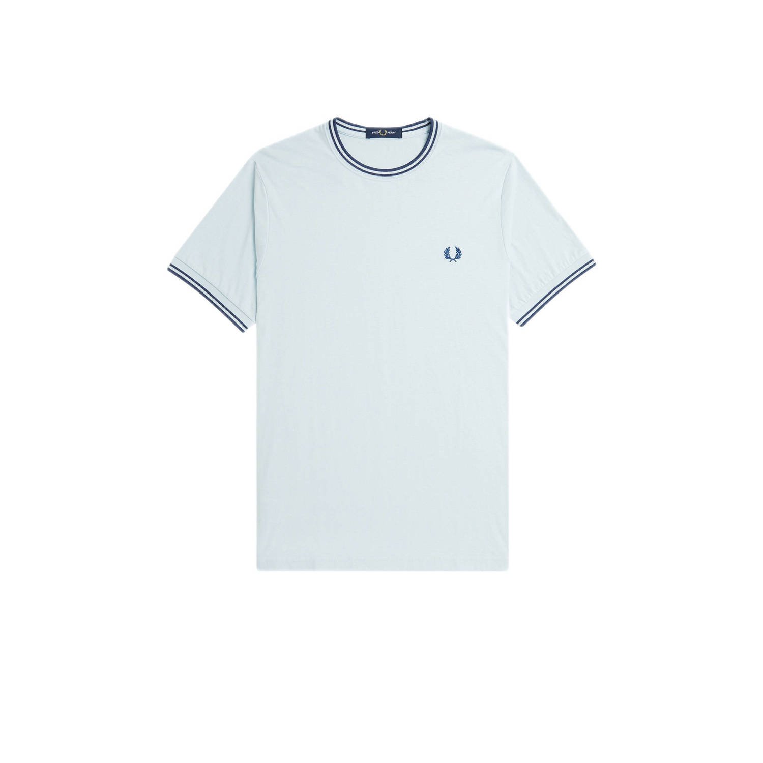 Fred Perry R30 Light Ice Twin Tipped T-Shirt Blue Heren