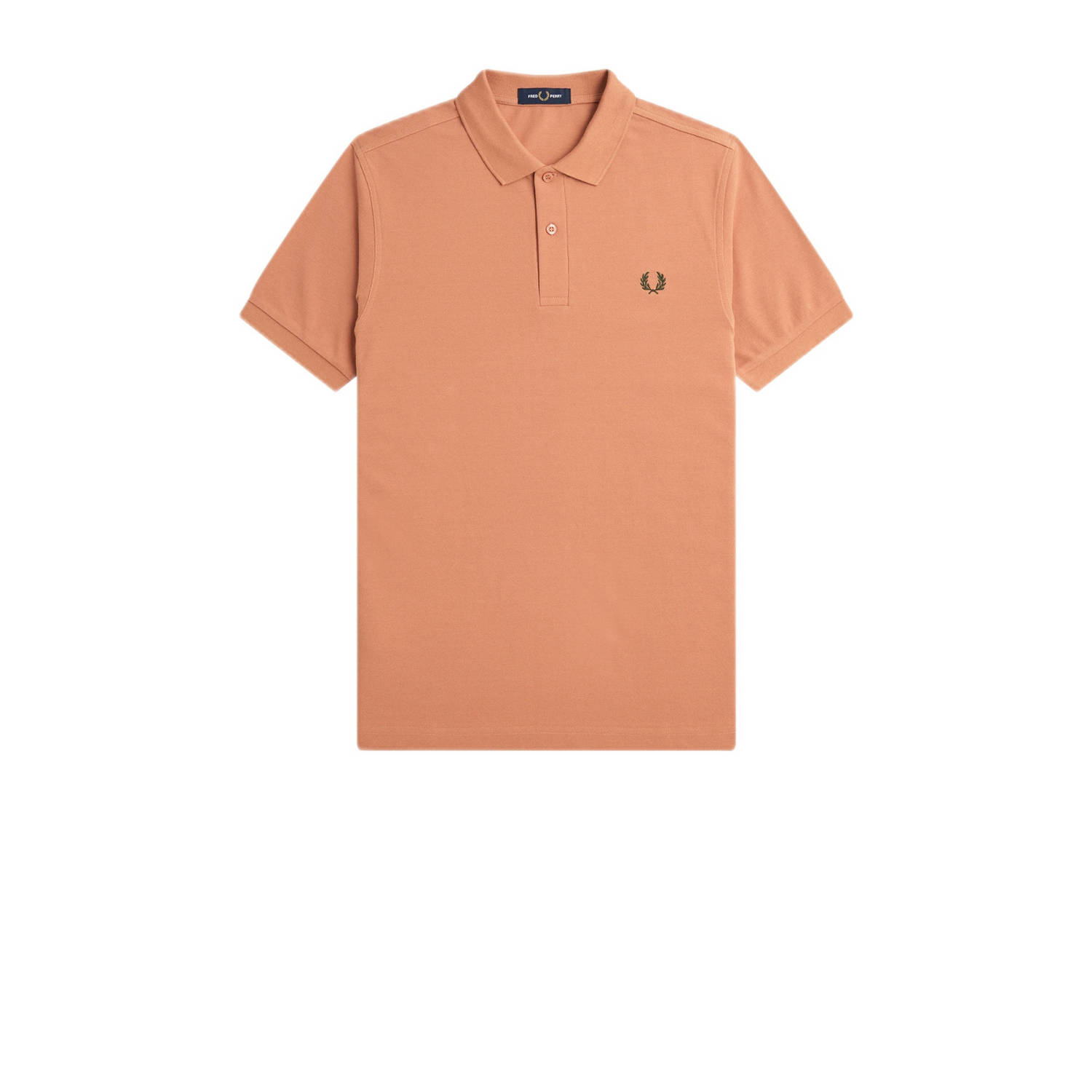 Fred Perry Heren Polo & T-shirt Het Eenvoudige Shirt Orange Heren