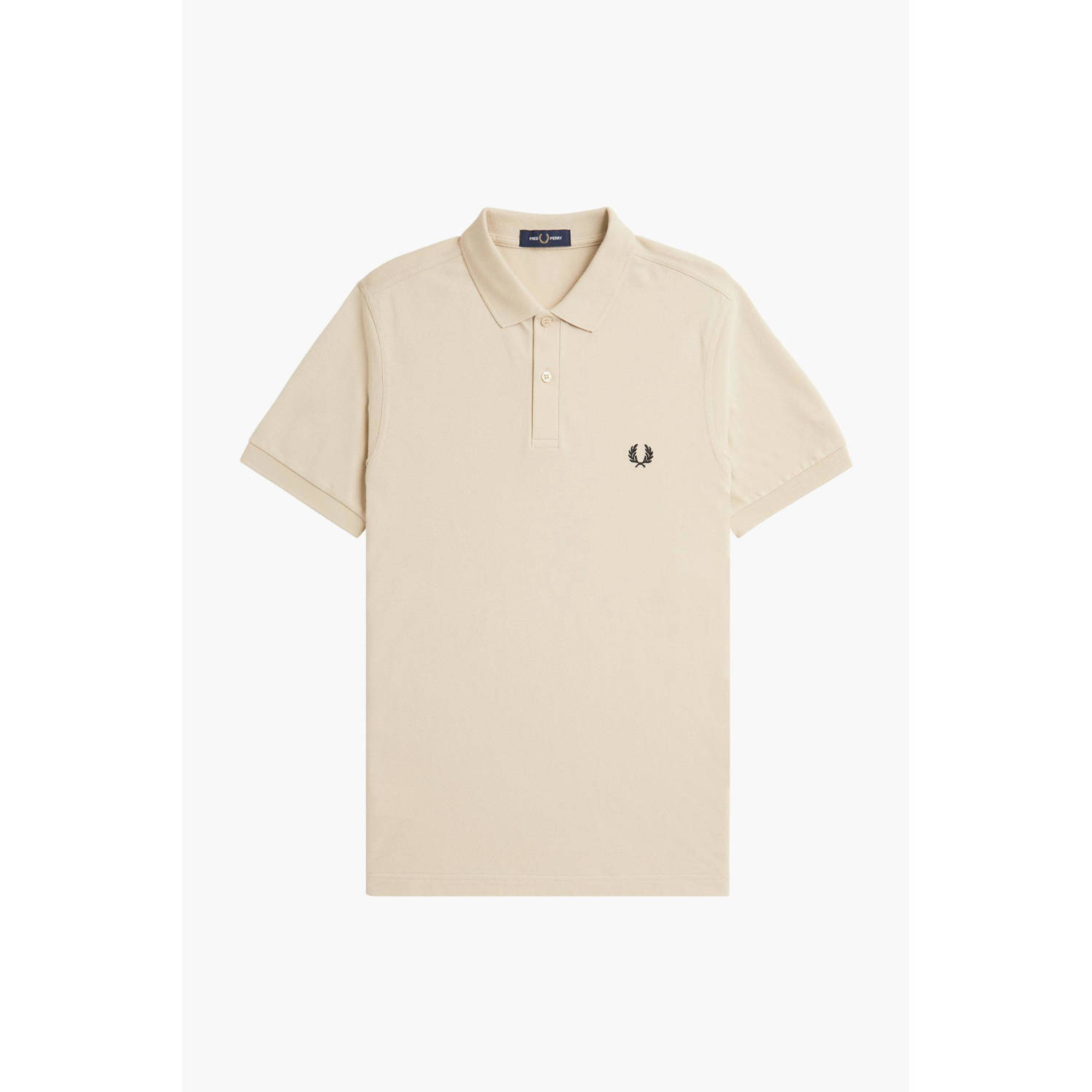 FRED PERRY Heren Polo's & T-shirts The Plain Shirt Zand