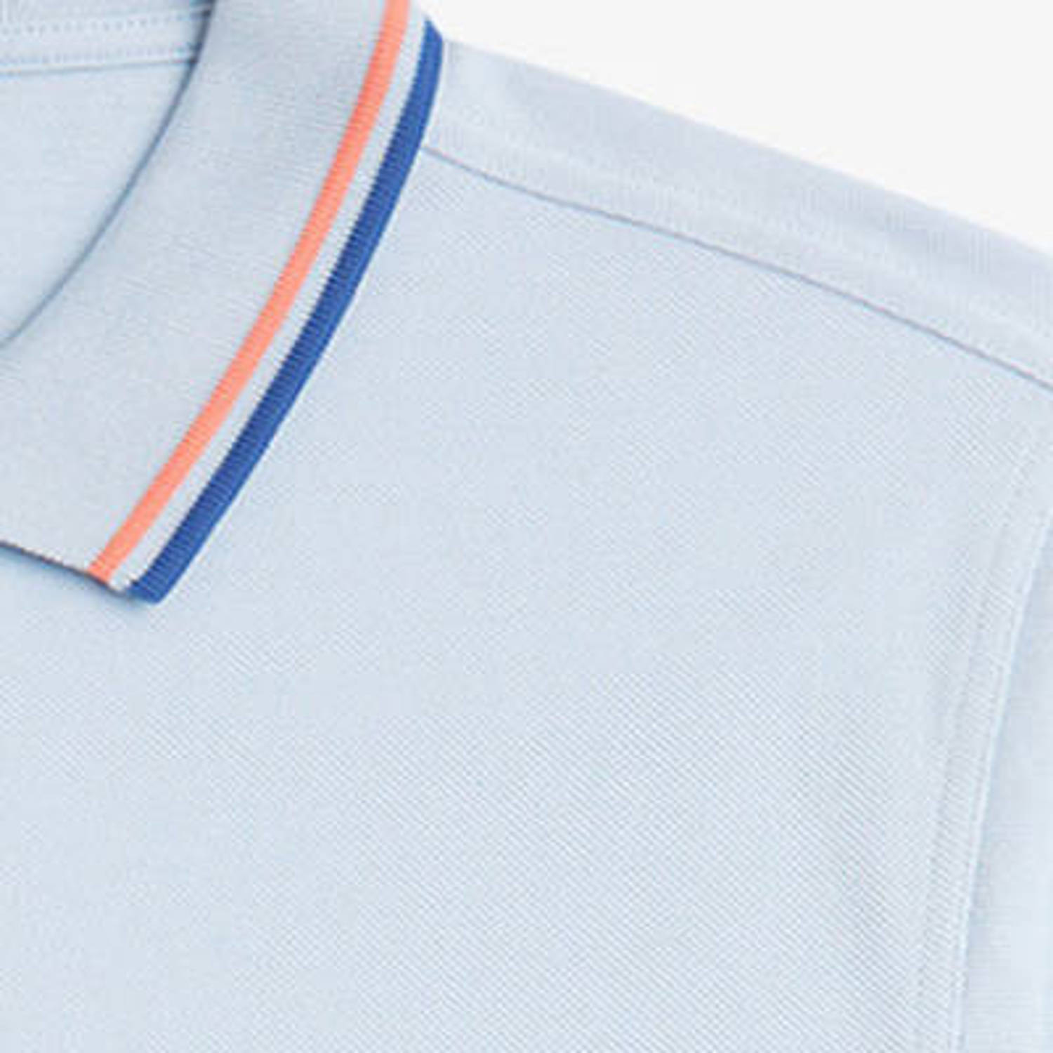 Fred Perry regular fit polo TWIN TIPPED met contrastbies