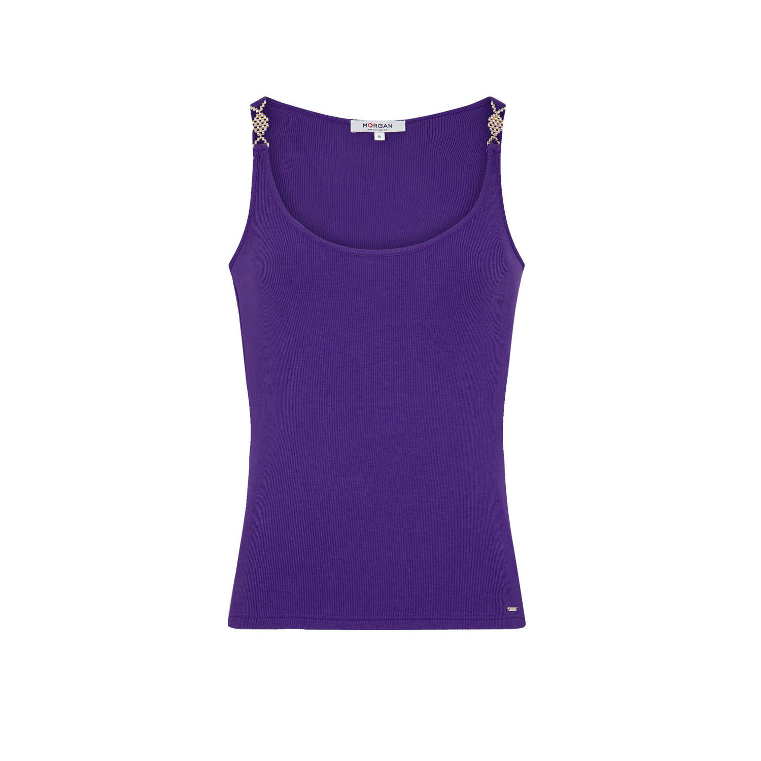 Morgan top met strass steentjes