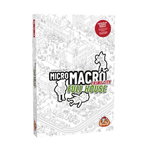 White Goblin Games Micromacro Crime City Full House afbeelding