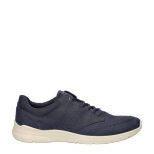 Irving  suède sneakers donkerblauw