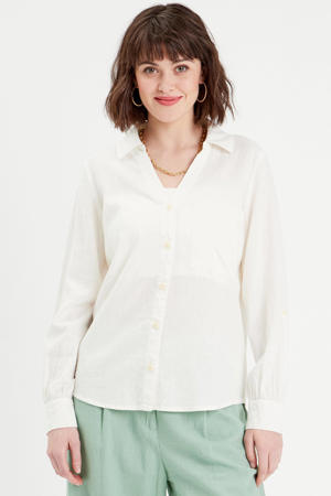 linnen blouse ecru