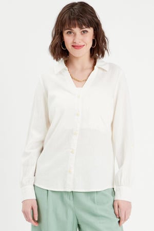 linnen blouse ecru