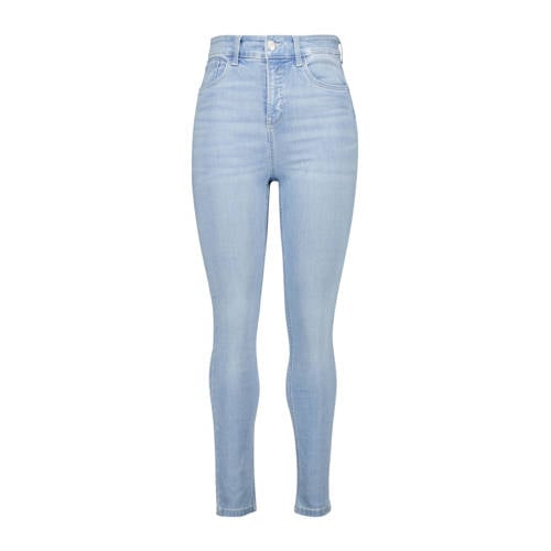 MS Mode high waist skinny jeans light blue denim