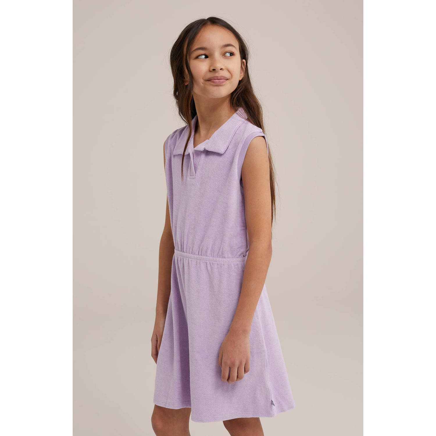 WE Fashion jurk lila