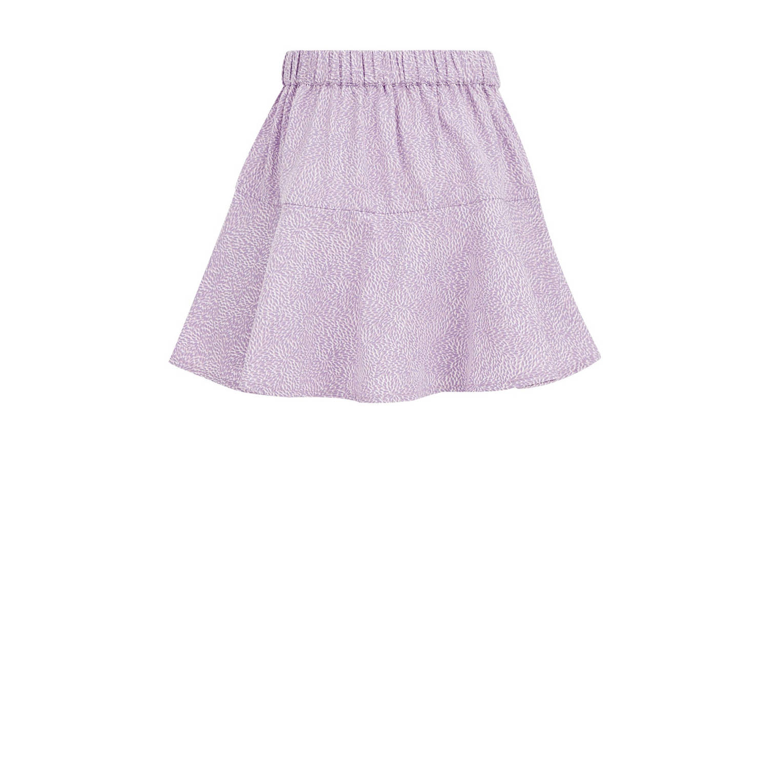 WE Fashion skort met all over print lila