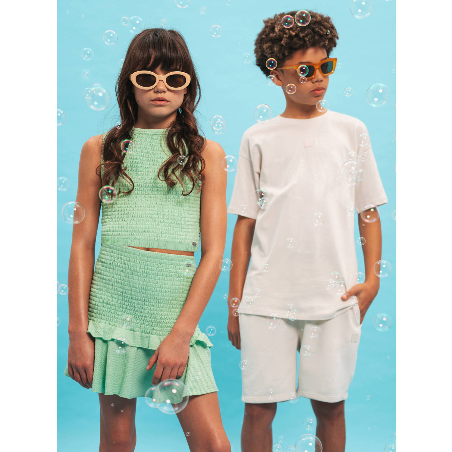 NIK&NIK crop top zachtgroen